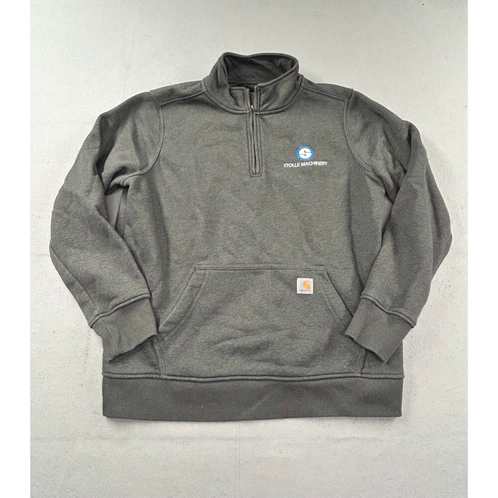 Carhartt Midweight Sweatshirt Womens Sz Large 1/4 Zip Western 105295 CRH